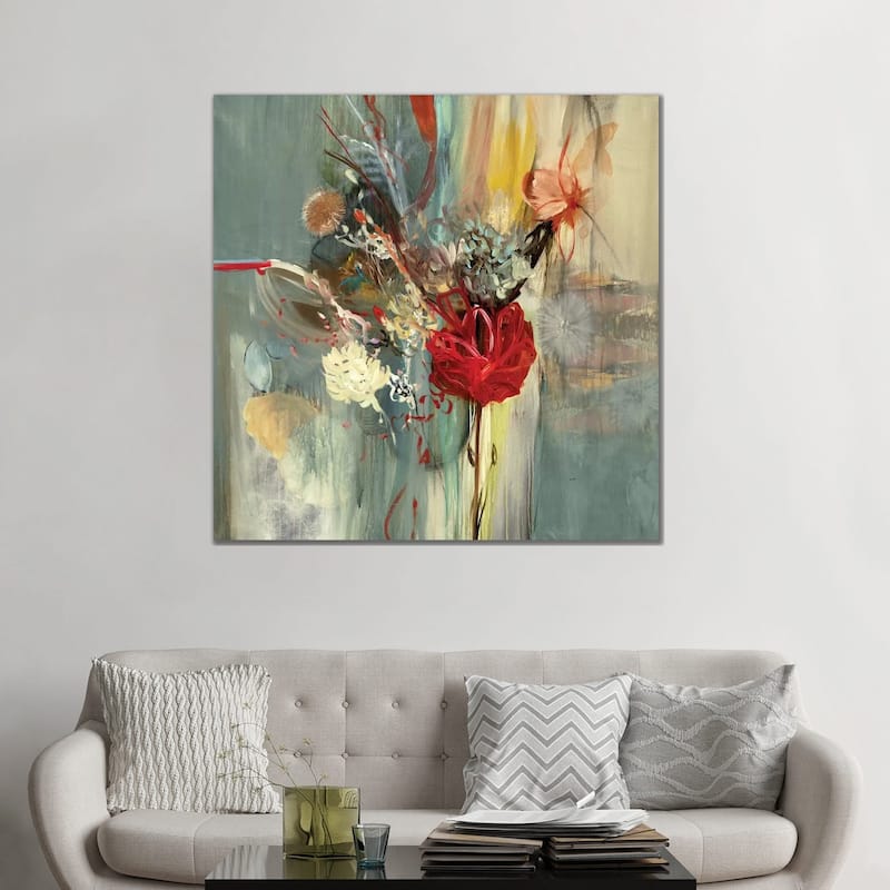 iCanvas "Floral Life" by Sarah Stockstill Canvas Print