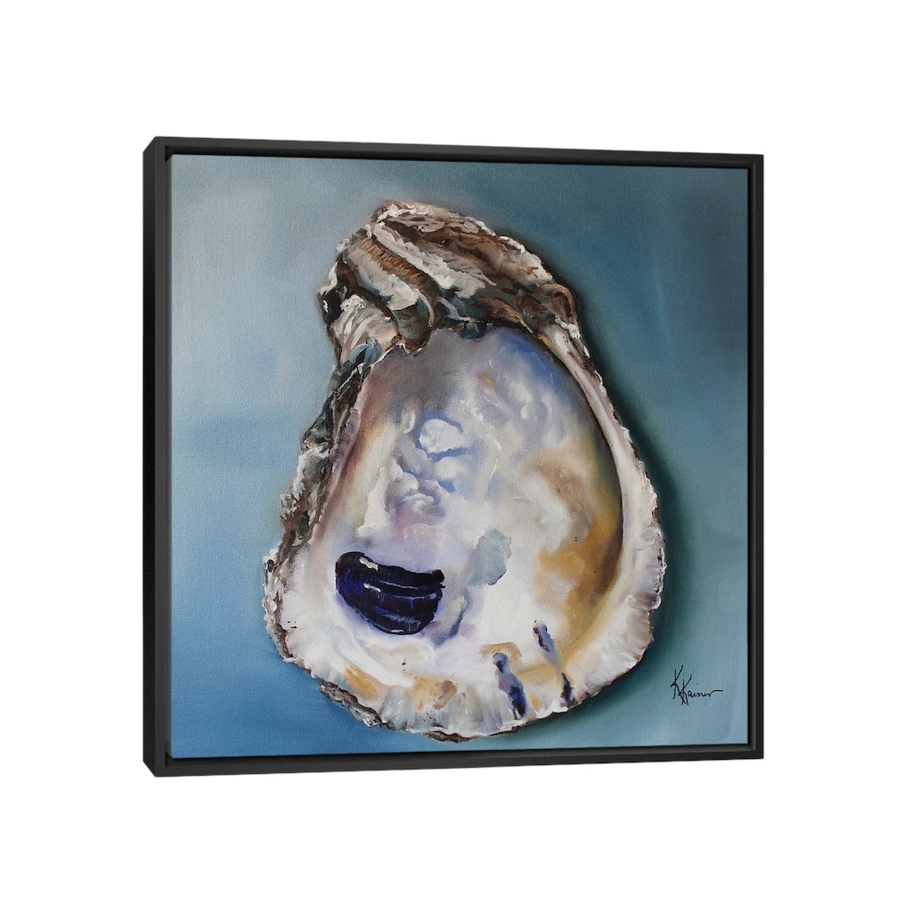iCanvas "Maryland Oyster Shell" by Kristine Kainer Framed Canvas Print