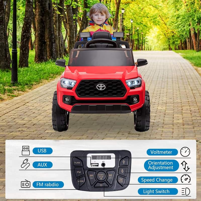 Officially Licensed Toyota Tacoma 12V Kids Ride on Car