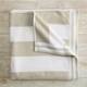 Luxurious Cotton Cabana Stripe Beach Towel