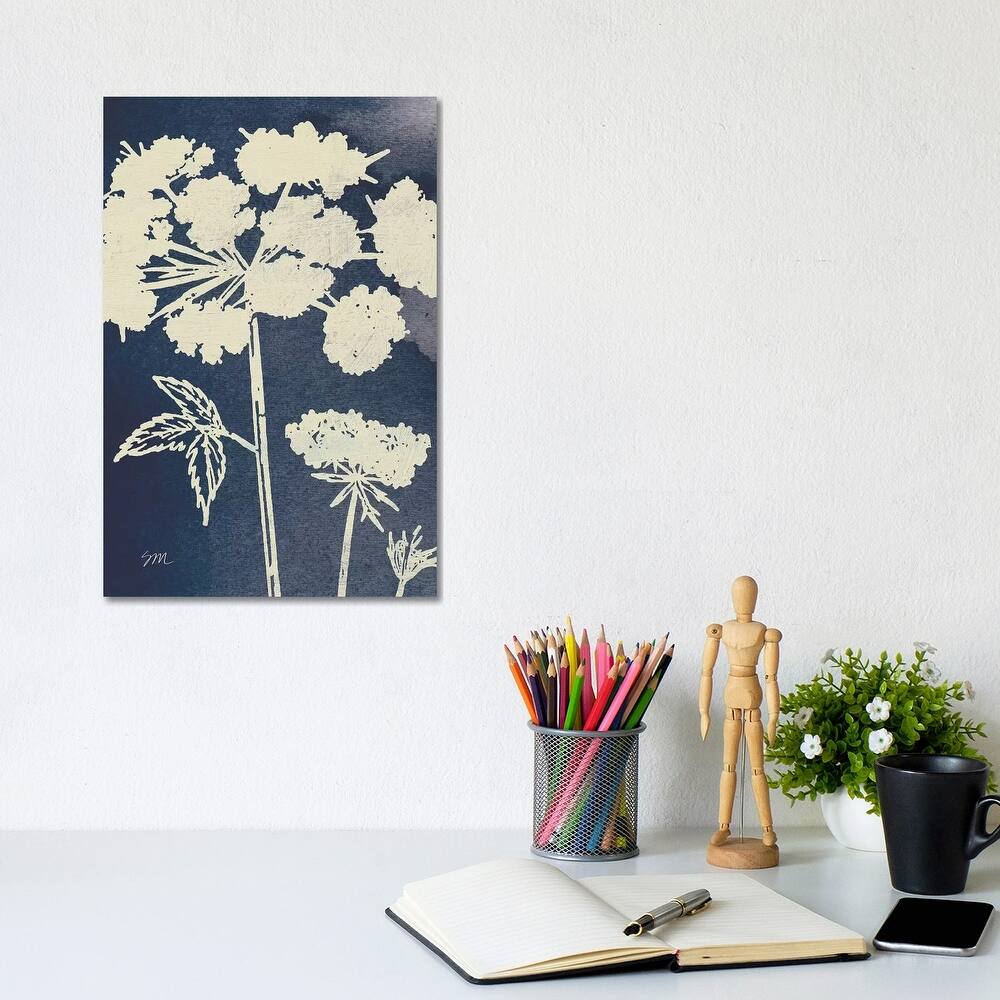 iCanvas "Dark Blue Sky Garden III" by Studio Mousseau Canvas Print