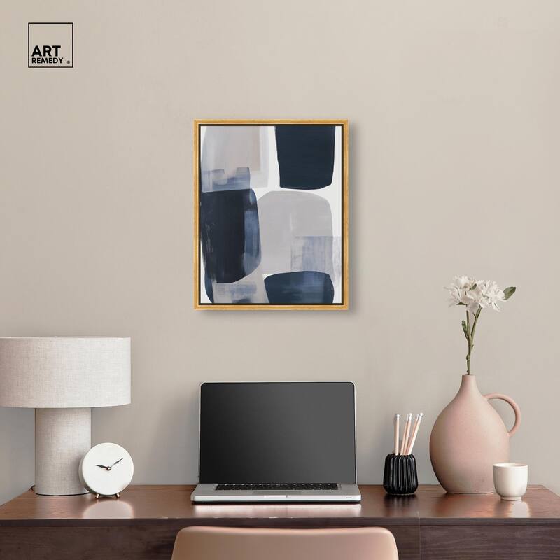 Oceanic Forms II Canvas by Art Remedy