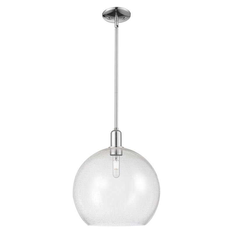 Innovations Lighting Endless Possibilities Arcadia - Athens - 1 Light 14" Stem Hung Mini Pendant - Polished Chrome/Seedy