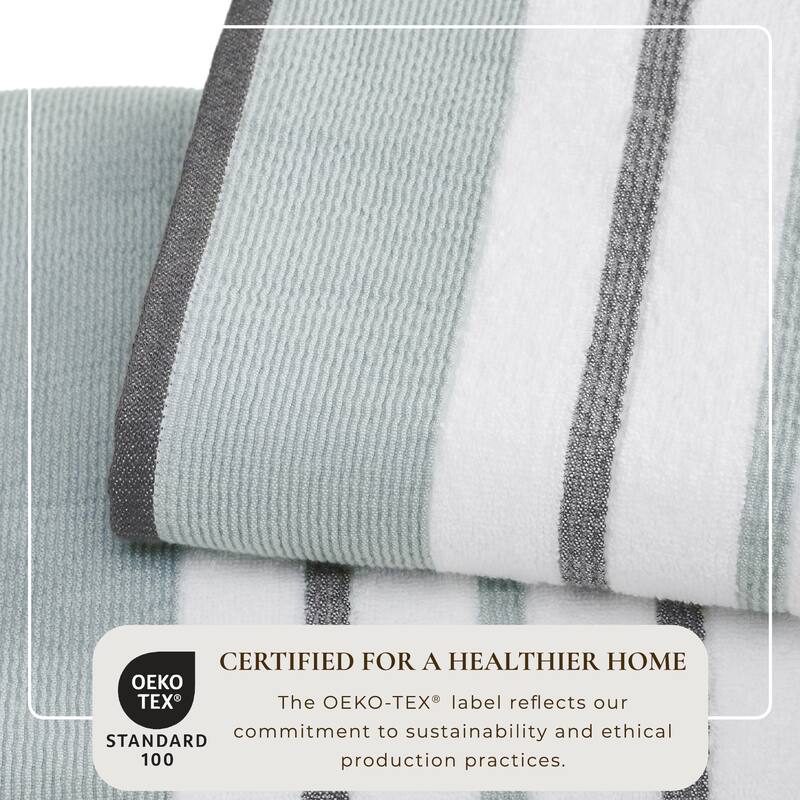 Linery & Co. Luxury Cotton Decorative Towel Set.