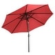 preview thumbnail 101 of 142, Holme 9-foot Steel Market Patio Umbrella with Tilt-and-Crank