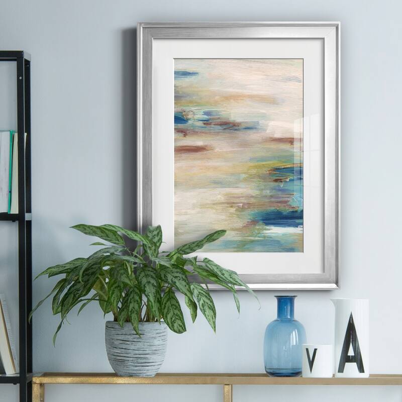 Meandering Coast Premium Framed Print - Ready to Hang