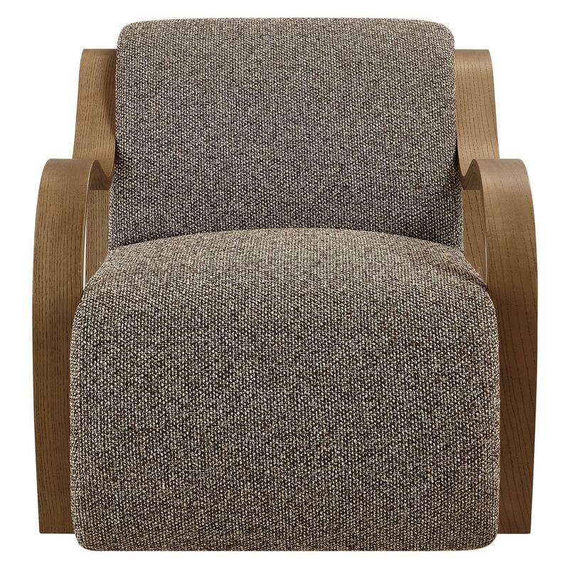 Atrium Lattice Boucle Accent Armchair