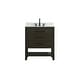 preview thumbnail 132 of 157, Sterling Double Bathroom Vanity Mocha Brown - 30"
