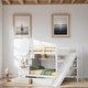 preview thumbnail 1 of 46, Kid-Friendly Design Full over Full Bunk Bed White