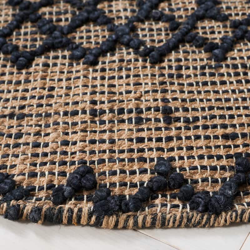 SAFAVIEH Flatweave Natural Fiber Anastazia Geometric Jute Rug