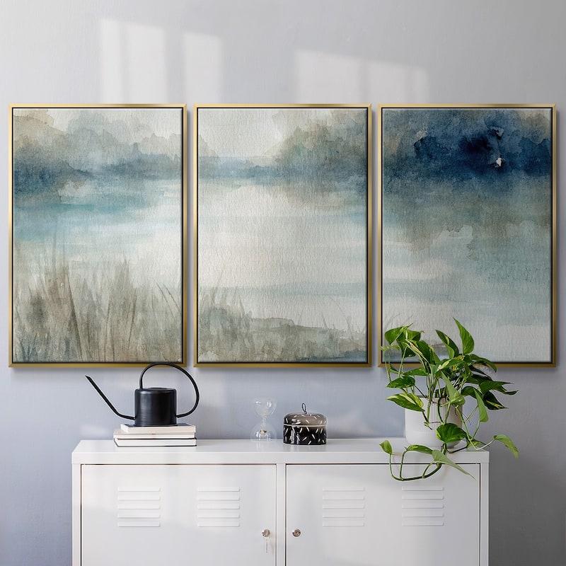 Still Evening Waters - Multi Piece Framed Canvas