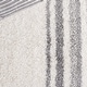 preview thumbnail 40 of 96, SAFAVIEH Border & Stripe Shag Eirny Modern 1.4-inch Thick Rug