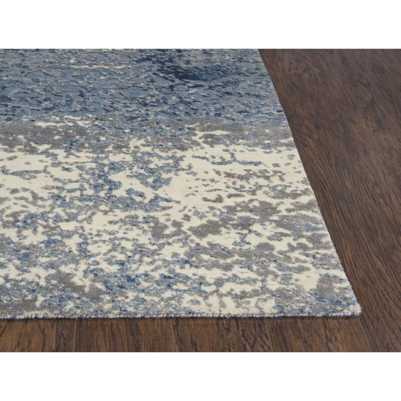 Alora Decor Radiant Abstract Wool Blend Area Rug