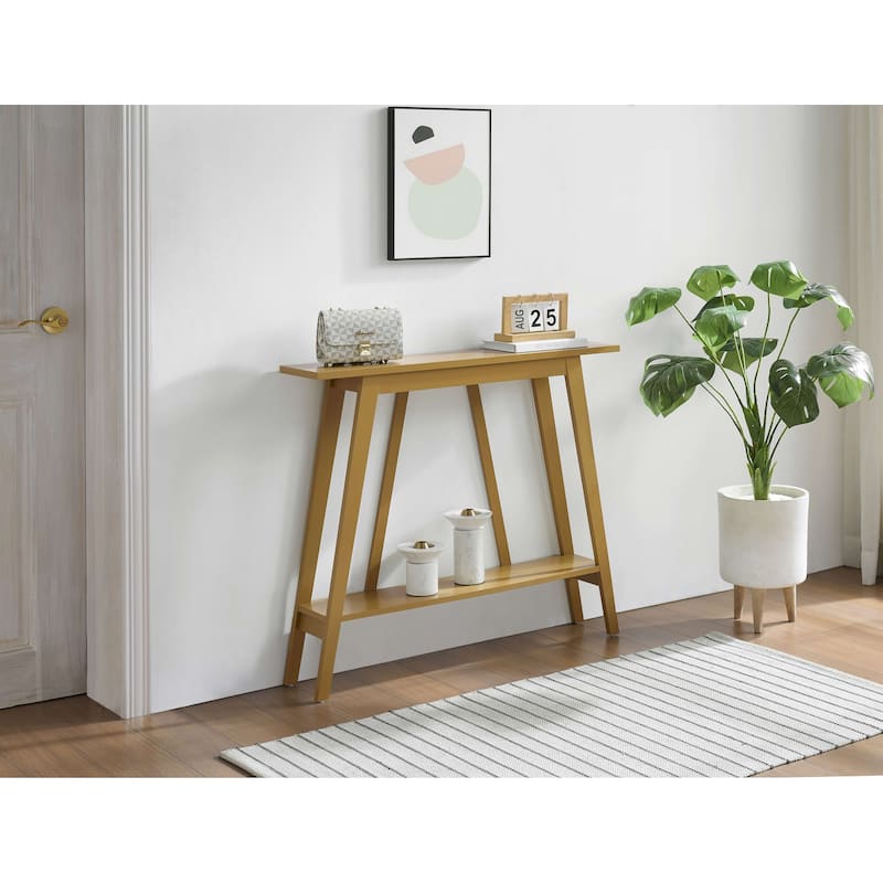 Console Tables - Cherry Brown