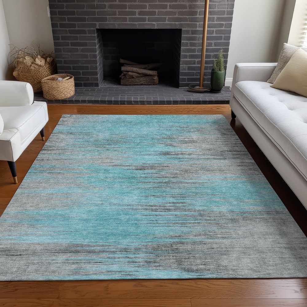 Premium Washable Super Soft Modern Ombre Mayfield Rug