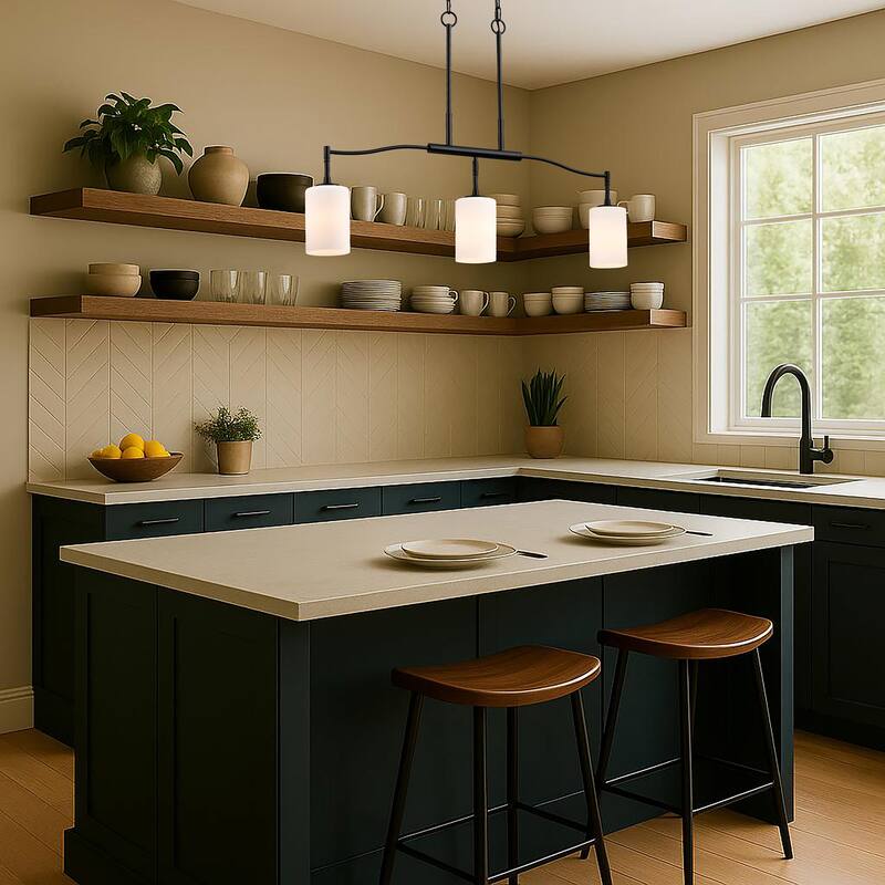 Nuvo Lighting 60/8208 Liam 3 Light 36" Wide Linear Pendant