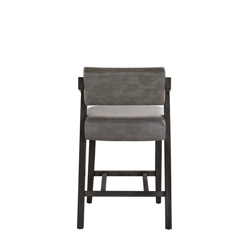 Kalispell Wood Finish Counter & Bar Chair by iNSPIRE Q Modern