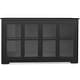 preview thumbnail 6 of 4, Wooden Buffet Cupboard Kitchen Storage Sideboard Sliding Door Black