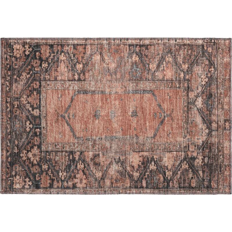 Premium Washable Super Soft Traditional Global Mayfield Rug