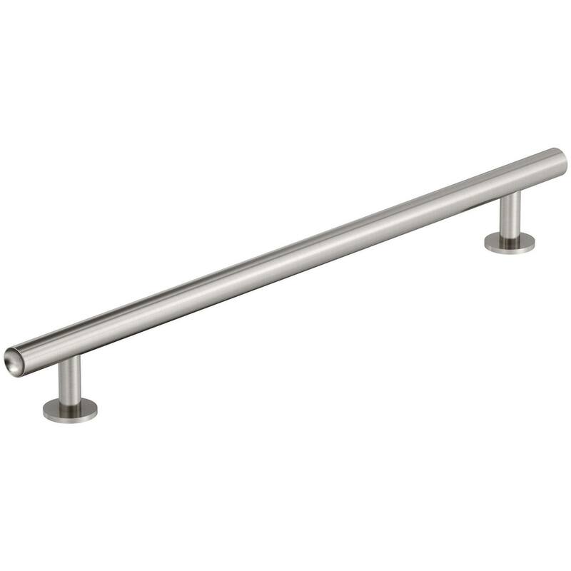 Amerock BP36870 Radius 8-13/16" Center to Center Bar Cabinet Pull - Satin Nickel