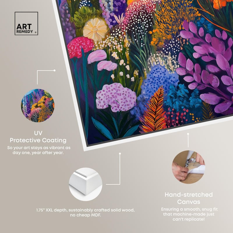 Solara's Bloom Canvas by Art Remedy