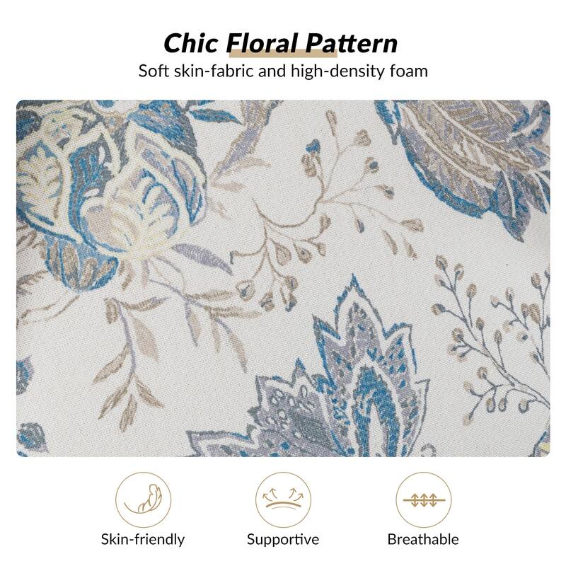 Epimethis Traditional Fabric Accent Armchair with Turned Legs Set of 2 by HULALA HOME