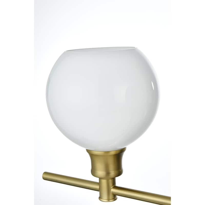 Camille 5-Light Frosted Glass Wall Sconce