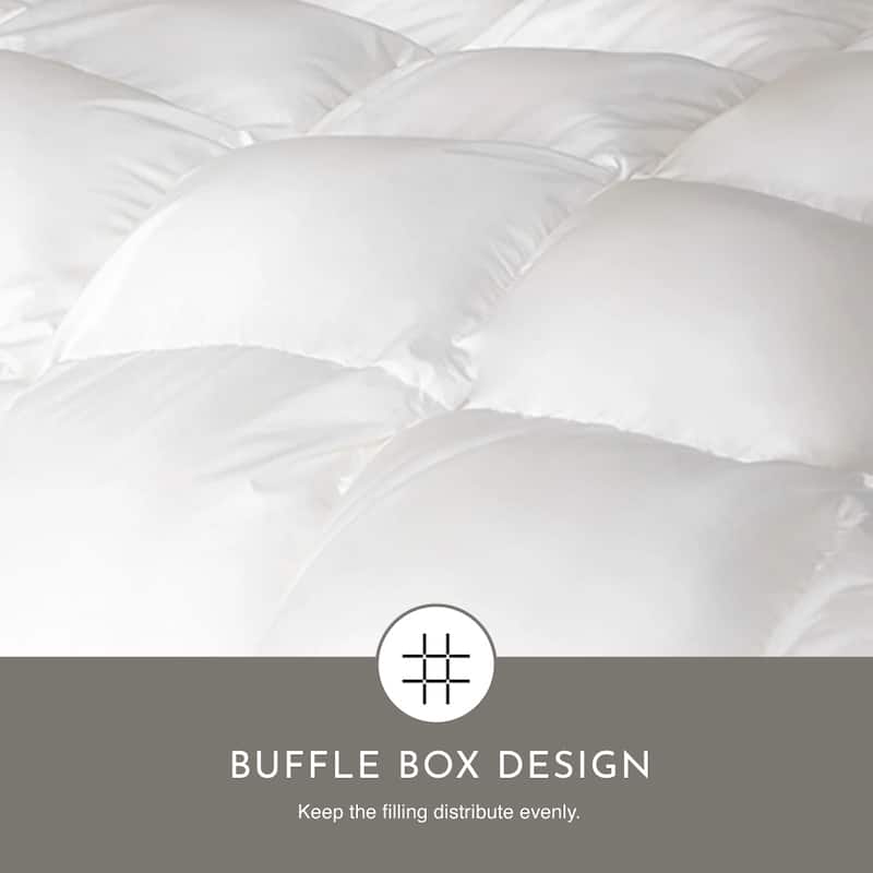 Highland Feather Winter Cozy Series European Extra Warm Premium White Down Comforter