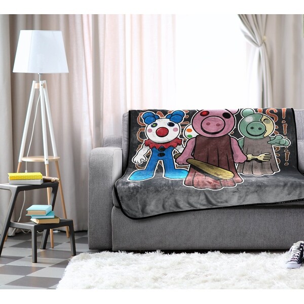 Piggy One Of Us Silk Touch Throw 46x60 On Sale Bed Bath