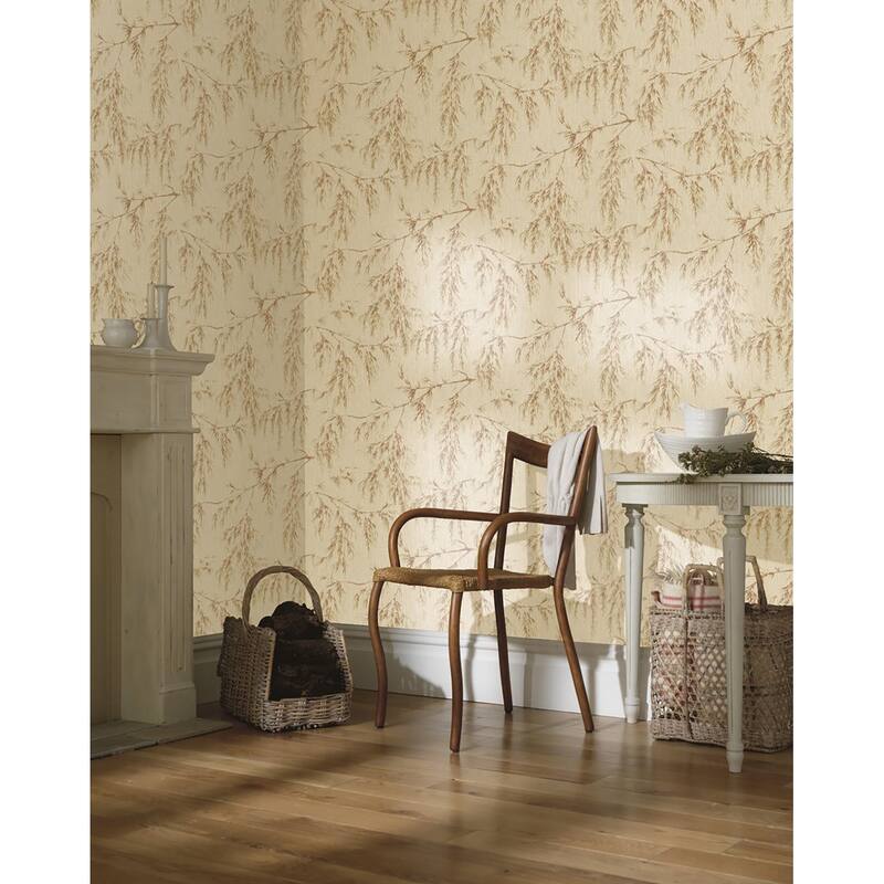Arthouse Eugenia Rust Willow Wallpaper