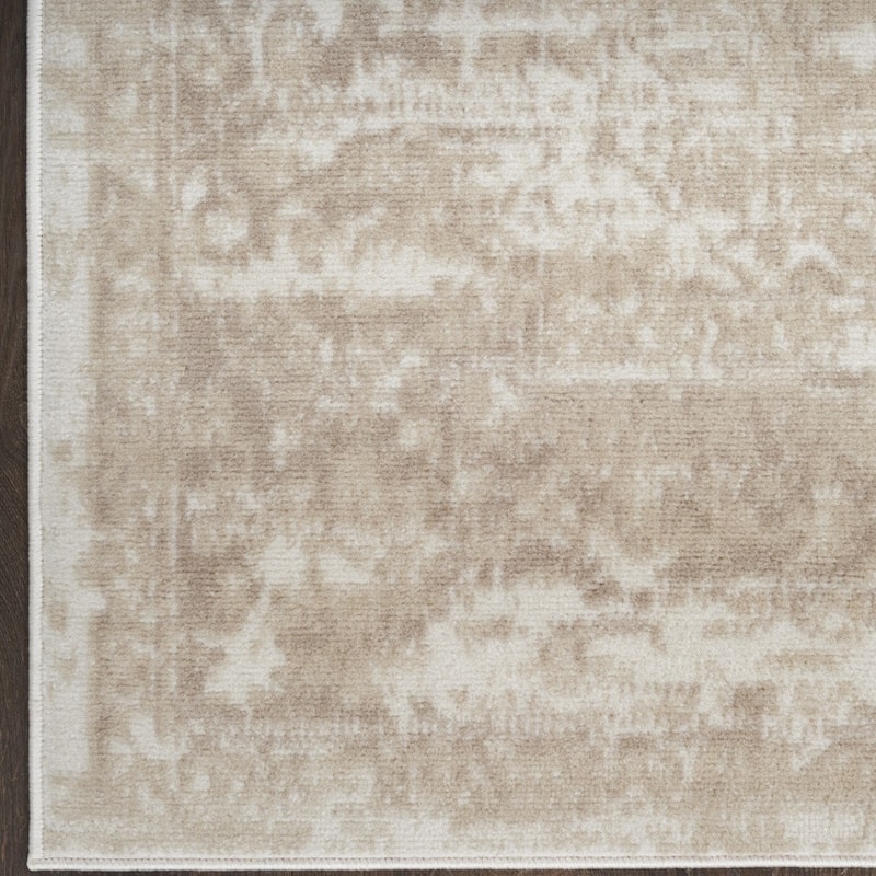 Lulud Power Loomed Distressed Area Rug By HomeRoots - 90' X '27' X '0.5