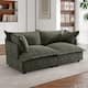 Option 2*Corner Sofa-Grey Green