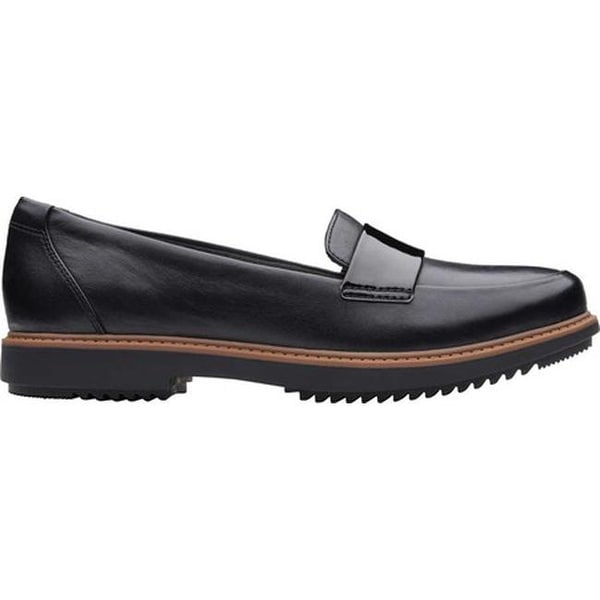 Raisie Arlie Loafer Black Leather 