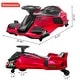 preview thumbnail 25 of 23, Ride On Drift Kart, 12V Electric Go Kart with 45W Brushless Motors