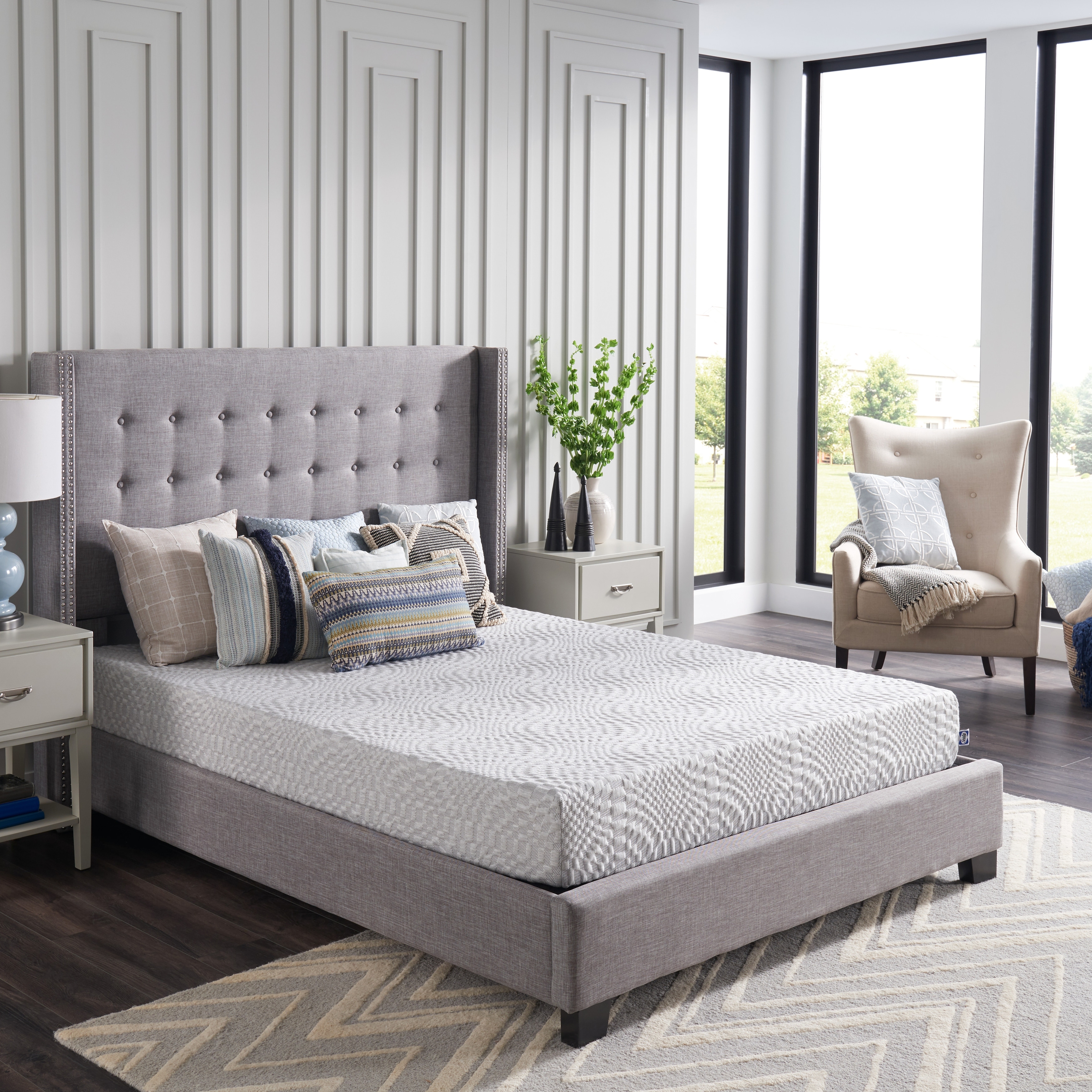 Sealy 8 Inch Medium Memory Foam Mattress On Sale Overstock 28698785