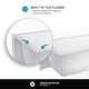 preview thumbnail 52 of 145, Fine Fixtures Acrylic-Fiberglass Soaking Bathtub, White. Alcove/Apron Front