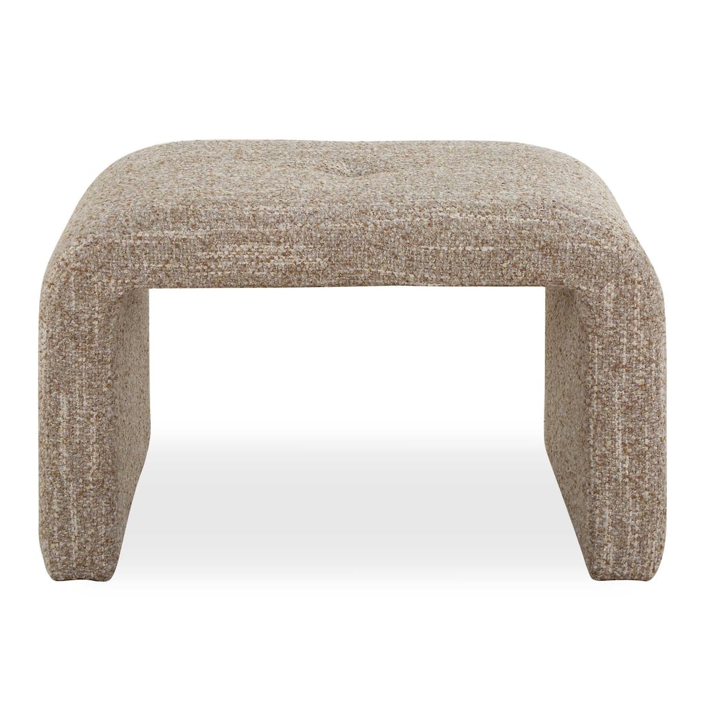 Uttermost Leora Upholstered Modern Small Bench - 30" W x 19" H x 21" D