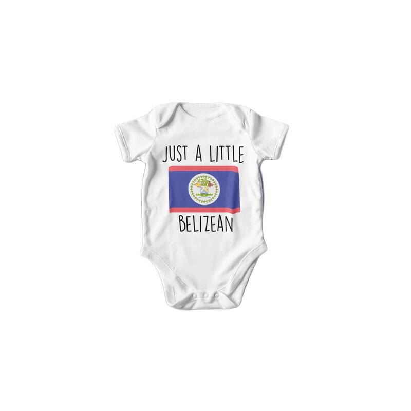 Belize - Baby Boy Girl Clothes Infant Bodysuit Funny Cute Newborn - Natural - Newborn