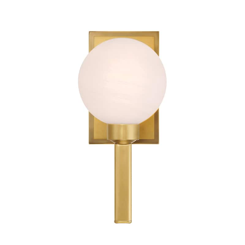 Minka Lavery 3491 Mooncrest 13" Tall Bathroom Sconce with Etched Glass