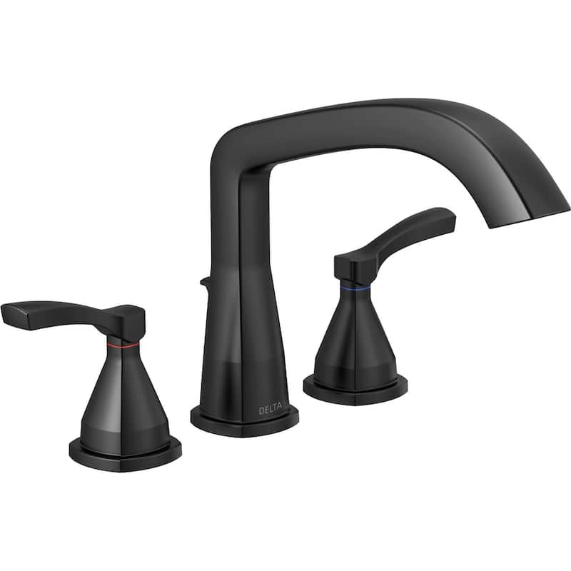 Delta Stryke Deck Mounted Roman Tub Filler with Lever Handles