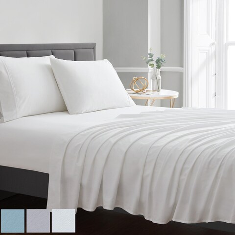 Sweet Home Collection 200 Thread Count 100 Percent Cotton Sheet Set