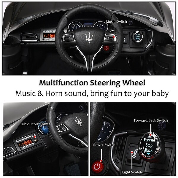 maserati power wheel remote control