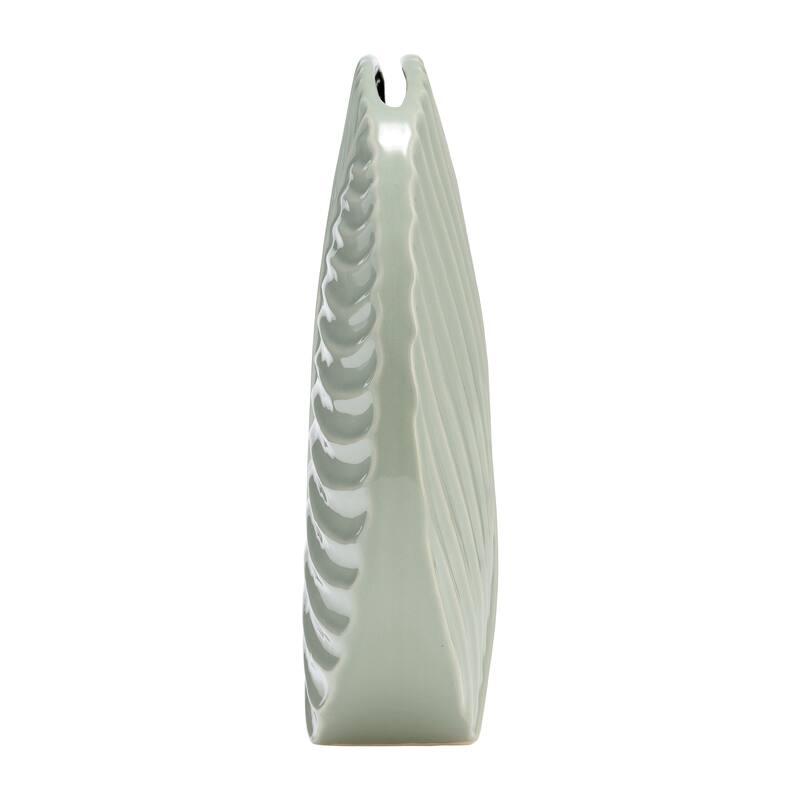 Sagebrook Home Ceramic Artisanal Vase, Home Decor Focal Point