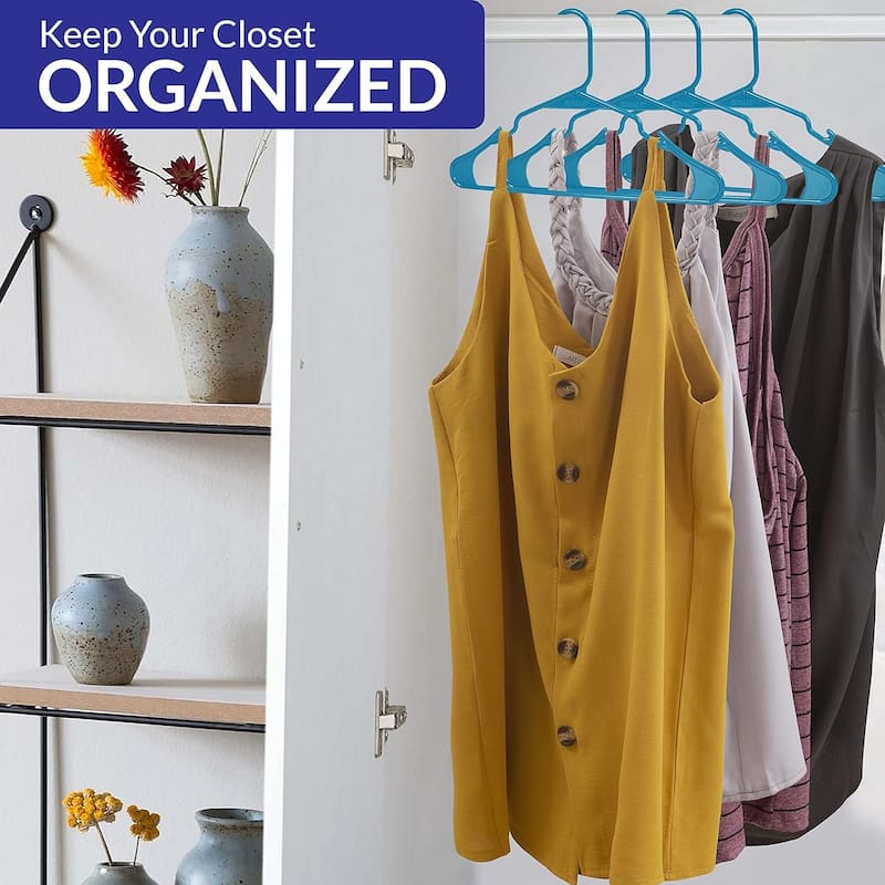 Royale Plastic Hangers For Clothes - Ideal For Everyday Standard Use