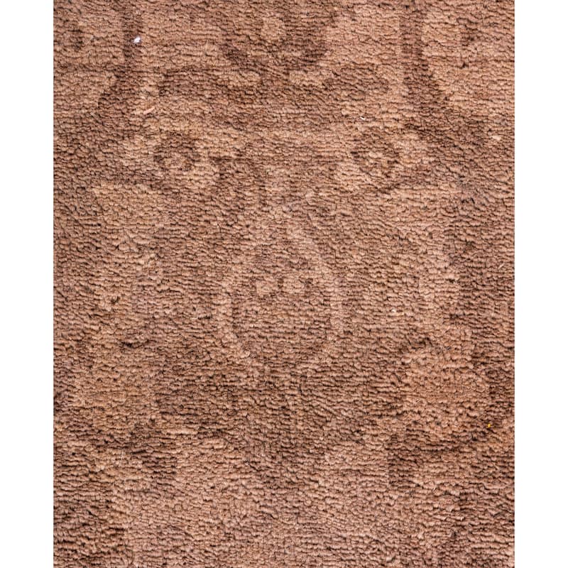 Overdyed One-of-a-Kind Hand-Knotted Area Rug - Beige - 4' 0" x 6' 1"