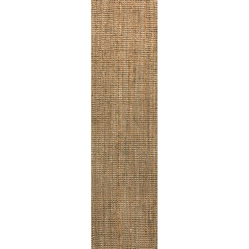 JONATHAN Y Cyrus Traditional Rustic Handwoven Jute Solid Natural Area Rug - 2 X 8