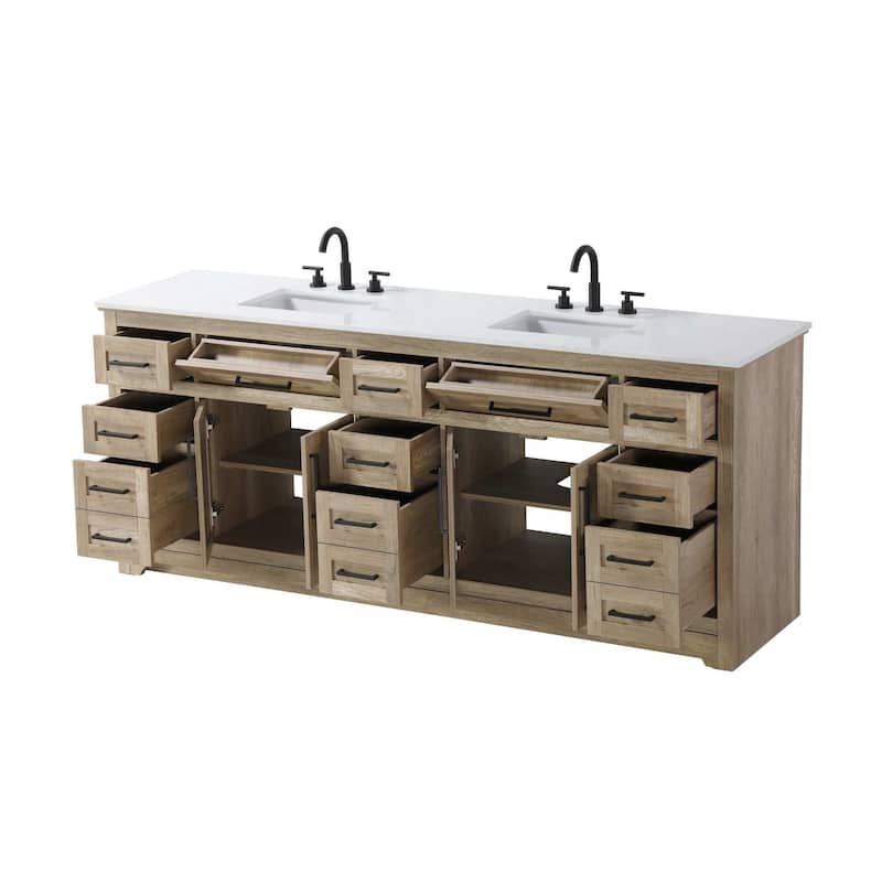 Nathaniel Double Bathroom Vanity (54-84 inch)