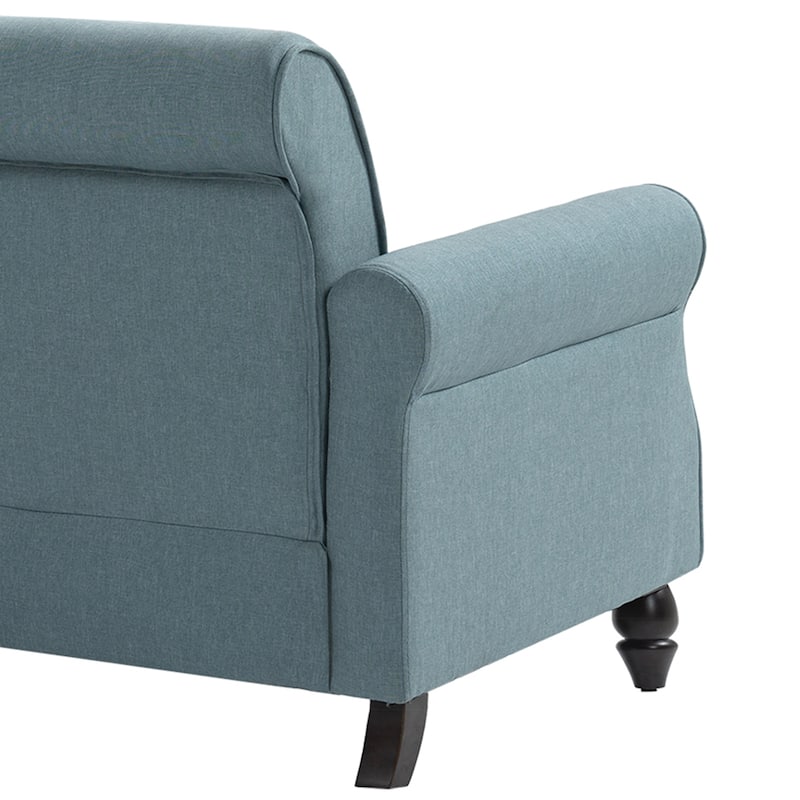 Modern 73" Couch Loveseat Upholstered Sofa