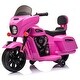 preview thumbnail 17 of 38, Ride on Motorcycle for Kids, 6V Electric Dirt Bike Pink