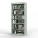 preview thumbnail 191 of 200, 100% Solid Wood 6-Shelf Bookcase with Optional Doors by Palace Imports